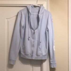 PEACE LOVE WORLD FULL ZIPPER HOODIE